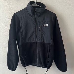 North Face Black Zip Up Jacket